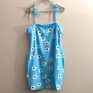 Floral Mod Mini Dress